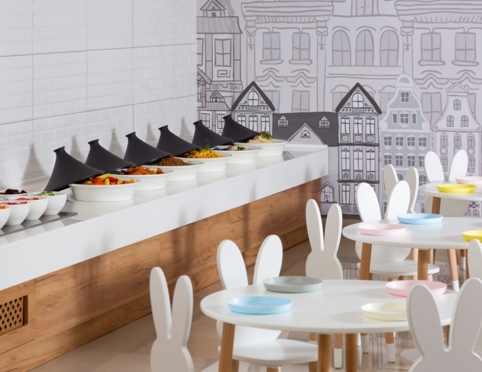 Ресторан шведской линии Fa sol - Отель «Дача Дель Соль»